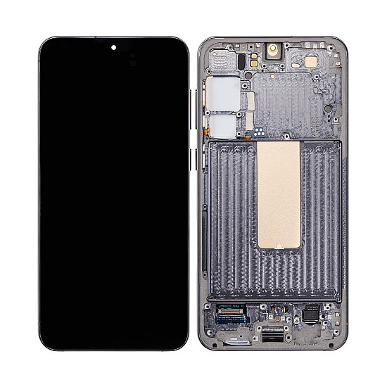 Samsung Galaxy S23+ S916B OLED Touch Screen Digitizer Assembly with Frame - Graphite [Service Pack]