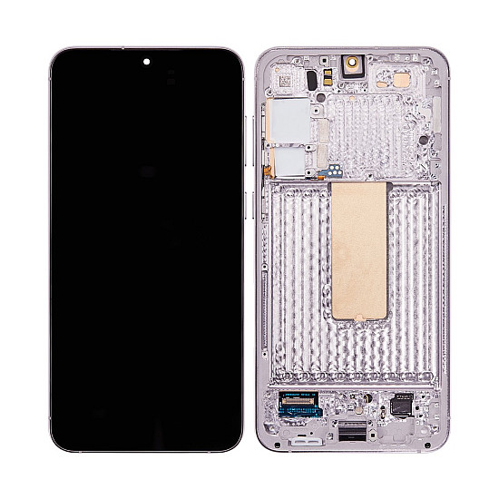 Samsung Galaxy S23+ S916B OLED Touch Screen Digitizer Assembly with Frame - Lavender [Service Pack]