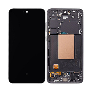 [Refurbished] OLED Touch Screen Digitizer Assembly with Frame - Graphite for Samsung Galaxy S24 FE S721B