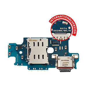 Charging Port Flex Cable with Sim Card Reader OEM for Samsung Galaxy S24 Plus 5G S926B