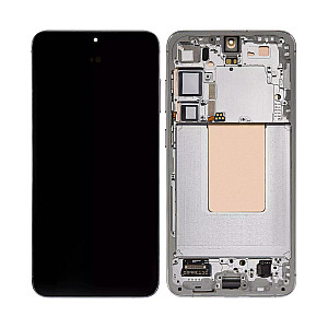 [Refurbished] OLED Touch Screen Digitizer Assembly with Frame - Jade Green for Samsung Galaxy S24+ S926B