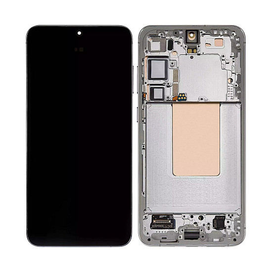 Samsung Galaxy S24+ S926B OLED Touch Screen Digitizer Assembly with Frame - Jade Green [Refurbished]