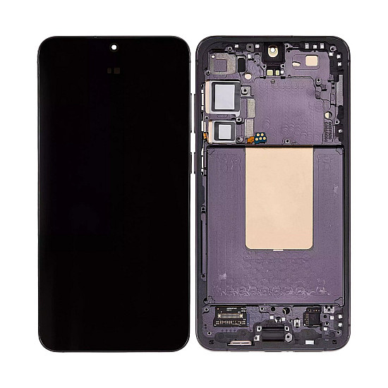 Samsung Galaxy S24+ S926B OLED Touch Screen Digitizer Assembly with Frame - Onyx Black [Refurbished]
