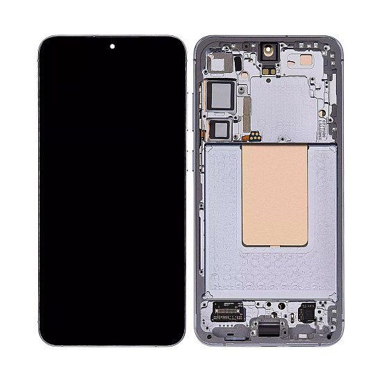 Samsung Galaxy S24+ S926B OLED Touch Screen Digitizer Assembly with Frame - Sapphire Blue [Refurbished]