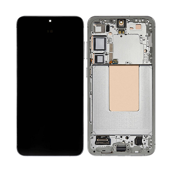 Samsung Galaxy S24+ S926B OLED Touch Screen Digitizer Assembly with Frame - Jade Green [Service Pack]