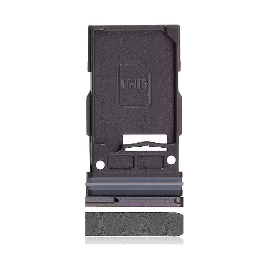 Sim Card Tray - Titanium Black OEM for Samsung Galaxy S24 Ultra