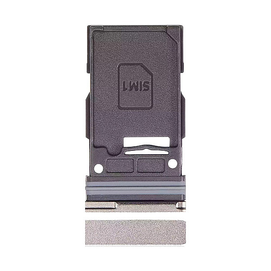 Sim Card Tray - Titanium Grey OEM for Samsung Galaxy S24 Ultra