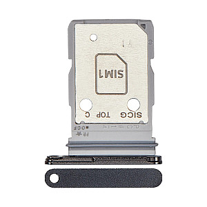 Sim Card Tray - Titanium Jet Black OEM for Samsung Galaxy S25 Edge Sim Card Tray - Titanium Jet Black OEM for Samsung Galaxy S25 Edge