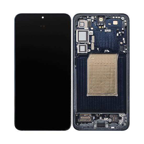 Samsung Galaxy S25+ S936B OLED Touch Screen Digitizer Assembly with Frame - Blue Black [Refurbished]