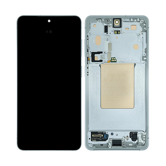 Samsung Galaxy S26 S942B OLED Touch Screen Digitizer Assembly with Frame - White [Refurbished]