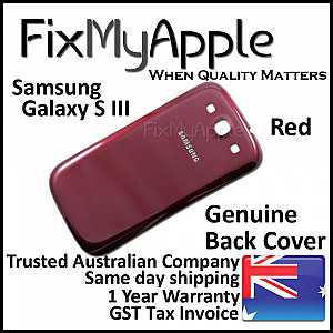Samsung Galaxy S3 Back Cover - Red