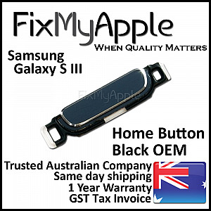 Samsung Galaxy S3 Home Button - Black OEM