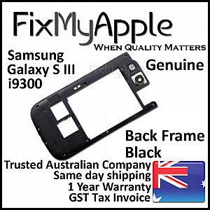 Samsung Galaxy S3 i9300 Back Housing Frame - Black OEM