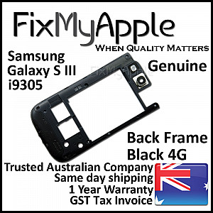 Samsung Galaxy S3 i9305 Back Housing Frame - Black OEM