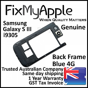 Samsung Galaxy S3 i9305 Back Housing Frame - Blue OEM