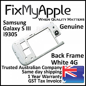 Samsung Galaxy S3 i9305 Back Housing Frame - White OEM