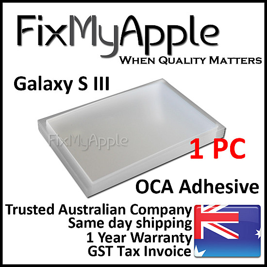 Optically Clear Adhesive (OCA) - 1 Pack for Samsung Galaxy S3