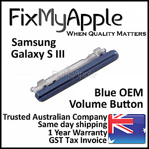 Samsung Galaxy S3 Volume Button - Blue OEM