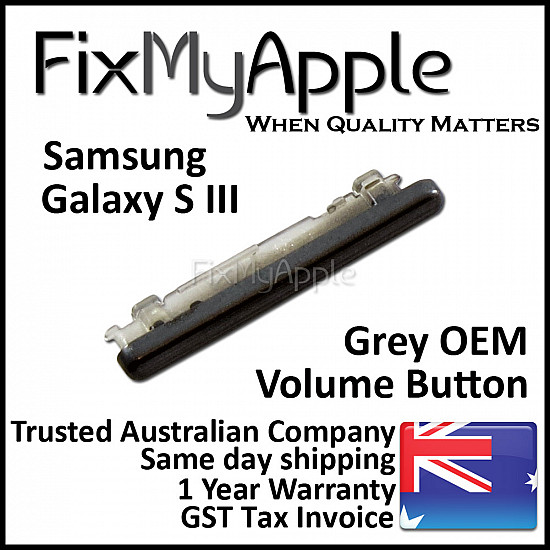 Samsung Galaxy S3 Volume Button - Grey OEM