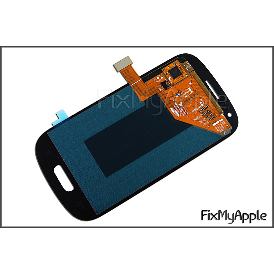 Samsung Galaxy S3 Mini i8190 OLED Touch Screen Digitizer Assembly - Blue [Service Pack]