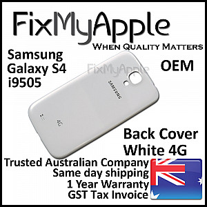 Samsung Galaxy S4 i9505 Back Cover - White OEM
