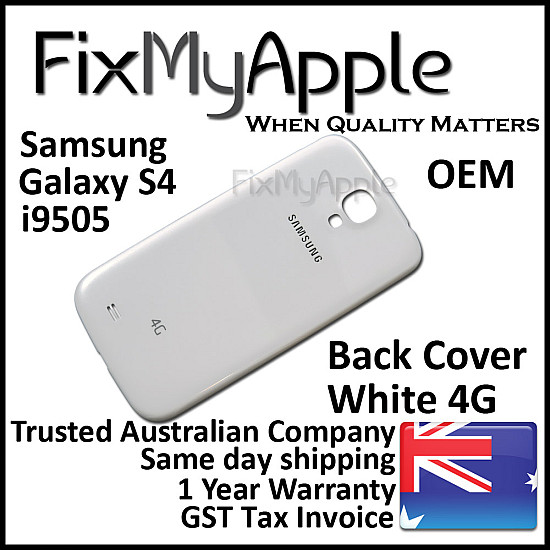 Samsung Galaxy S4 i9505 Back Cover - White OEM