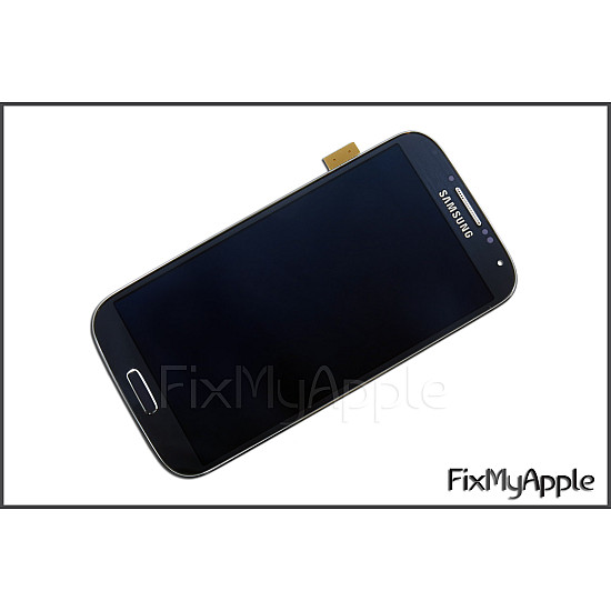Samsung Galaxy S4 i9505/i9507 OLED Touch Screen Digitizer Assembly with Frame - Black [Refurbished]