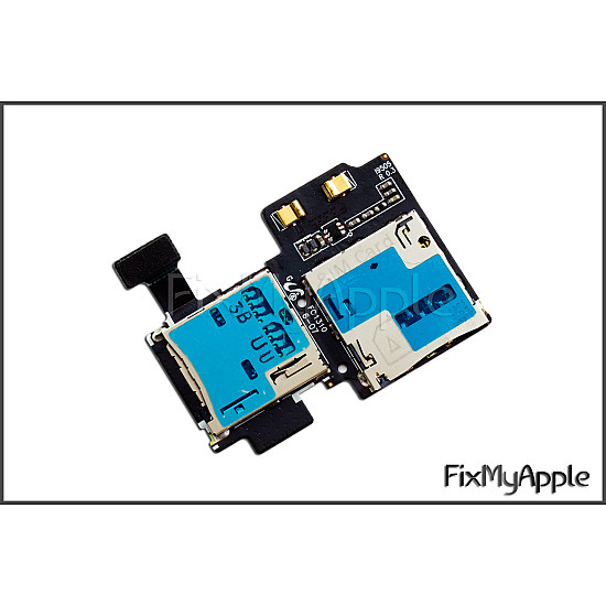 Samsung Galaxy S4 i9505 Sim and Micro SD Card Reader Flex Cable OEM