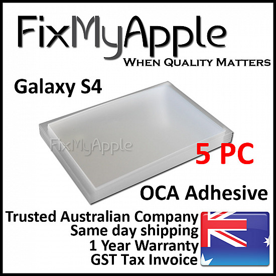 Samsung Galaxy S4 Optically Clear Adhesive (OCA) - 5 Pack
