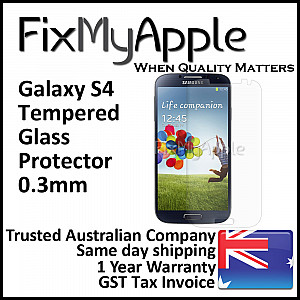 Samsung Galaxy S4 Tempered Glass Screen Protector 0.3mm