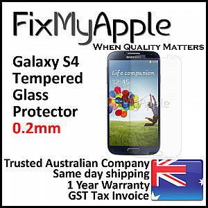 Samsung Galaxy S4 Tempered Glass Screen Protector - Premium 0.2mm
