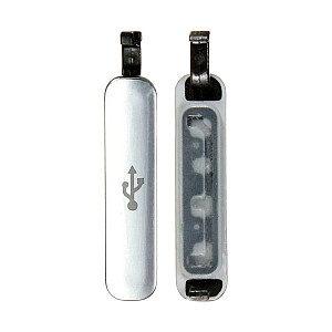Charging Port Cover - Silver OEM for Samsung Galaxy S5 G900I Charging Port Cover - Silver OEM for Samsung Galaxy S5 G900I