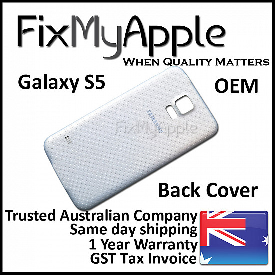 Samsung Galaxy S5 Back Cover - White