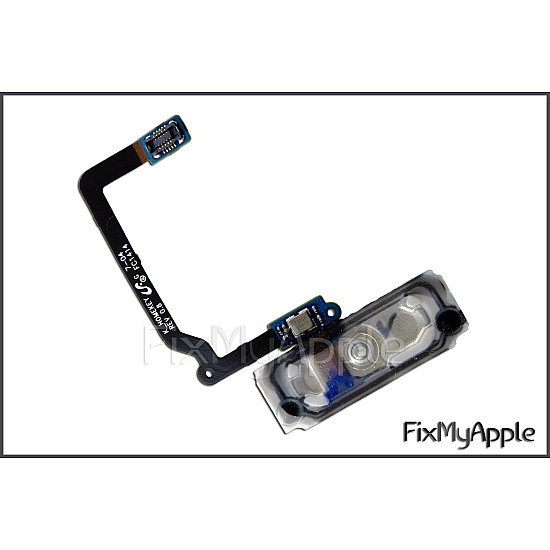 Samsung Galaxy S5 Home Button with Flex Cable - Gold OEM