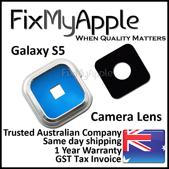 Samsung Galaxy S5 Rear / Back Facing Camera Lens with Bezel