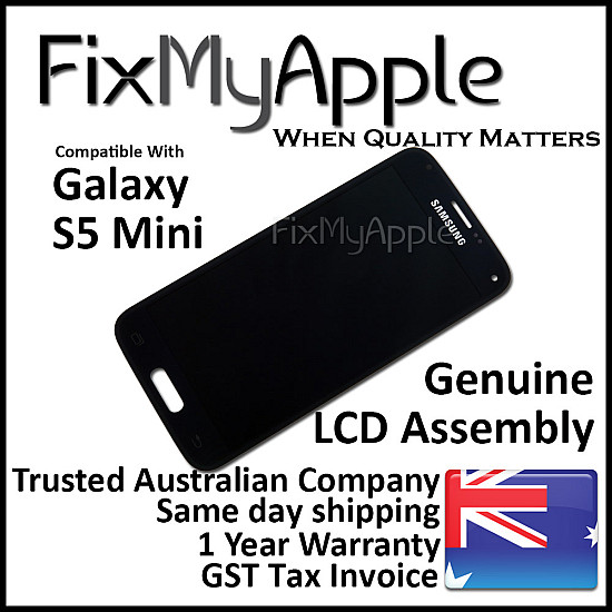 [Service Pack] OLED Touch Screen Digitizer Assembly - Black for Samsung Galaxy S5 Mini G800