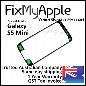 Samsung Galaxy S5 Mini Front Glass Frame Adhesive