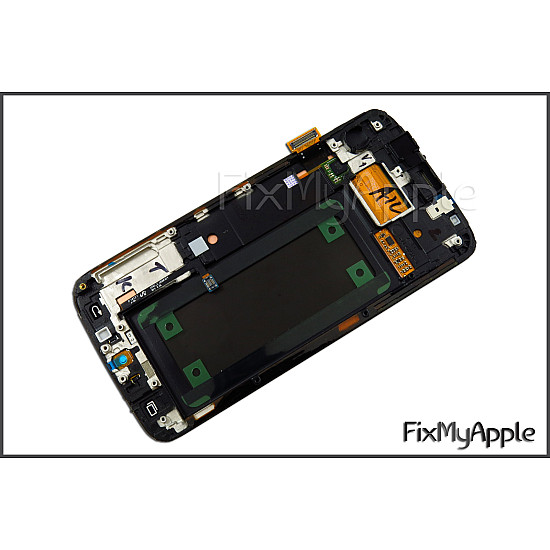 Samsung Galaxy S6 Edge G925 OLED Touch Screen Digitizer Assembly with Frame - Gold Platinum [Service Pack]
