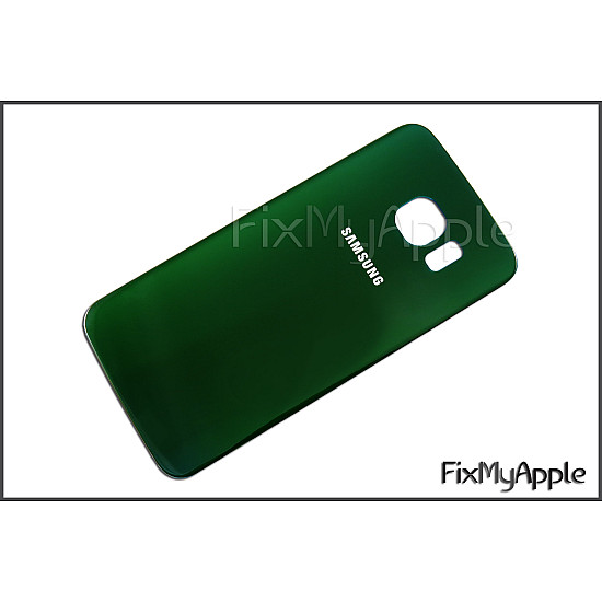 Samsung Galaxy S6 Edge Back Glass Cover - Green Emerald