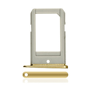 Sim Card Tray - Gold Platinum OEM for Samsung Galaxy S6 Edge