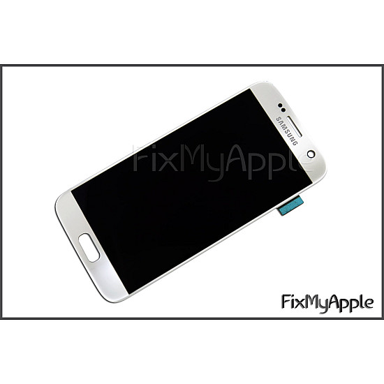 Samsung Galaxy S7 G930 OLED Touch Screen Digitizer Assembly - Silver (With Adhesive) [Service Pack]