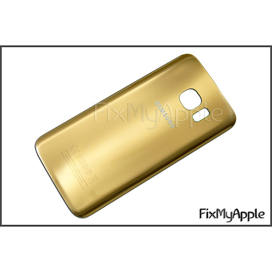 Samsung Galaxy S7 Back Glass Cover - Gold OEM
