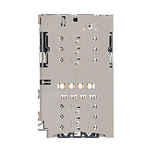 Sim Card Reader Connector OEM for Samsung Galaxy S7 / S7 Edge / S8 / S8 Plus / S9 / S9 Plus / S10e / S10 / S10 Plus / S20 / S20 Plus / S20 Ultra / Note 8 / Note 9 / Note 10 Plus (Soldering Required) Sim Card Reader Connector OEM for Samsung Galaxy S7 / S7 Edge / S8 / S8 Plus / S9 / S9 Plus / S10e / S10 / S10 Plus / S20 / S20 Plus / S20 Ultra / Note 8 / Note 9 / Note 10 Plus (Soldering Required)