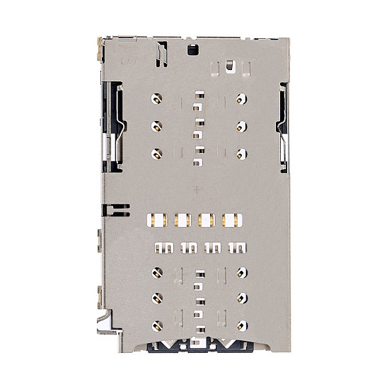 Sim Card Reader Connector OEM for Samsung Galaxy S7 / S7 Edge / S8 / S8 Plus / S9 / S9 Plus / S10e / S10 / S10 Plus / S20 / S20 Plus / S20 Ultra / Note 8 / Note 9 / Note 10 Plus (Soldering Required)