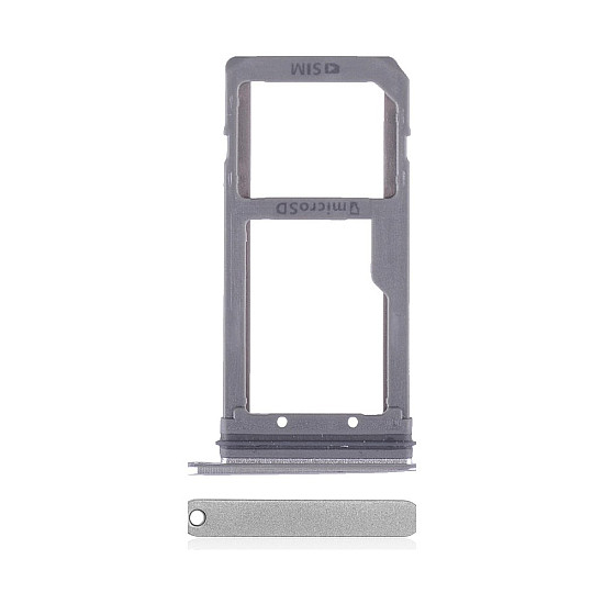 Sim Card Tray - Silver Titanium OEM for Samsung Galaxy S7