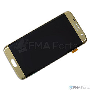 [Refurbished] OLED Touch Screen Digitizer Assembly - Gold for Samsung Galaxy S7 Edge G935