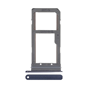 Sim Card Tray - Black Onyx OEM for Samsung Galaxy S7 Edge