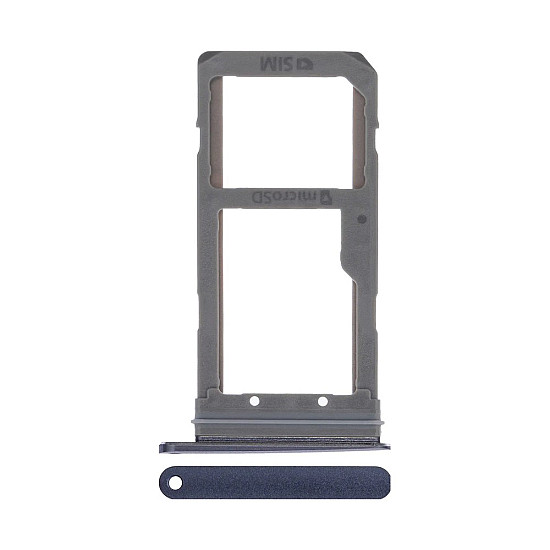 Sim Card Tray - Black Onyx OEM for Samsung Galaxy S7 Edge
