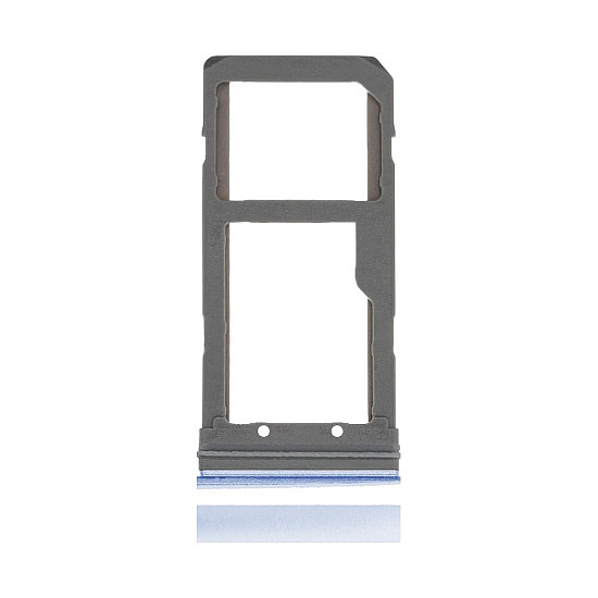 Sim Card Tray - Blue Coral OEM for Samsung Galaxy S7 Edge