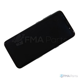 [Service Pack] OLED Touch Screen Digitizer Assembly with Frame - Midnight Black for Samsung Galaxy S8 G950
